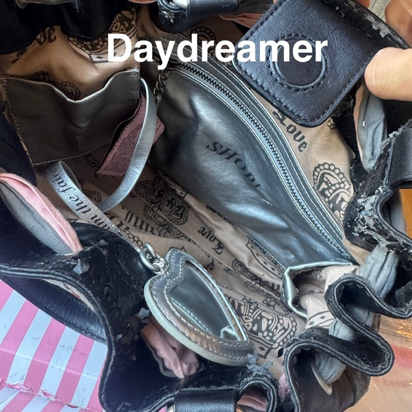 Juicy Couture Gray and Pink Scottie Bags - Picture 3 of 10